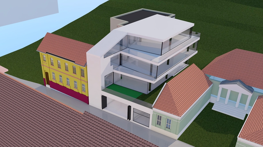 Irodaház tervezése, Városmajor utca 58., Budapest XII.